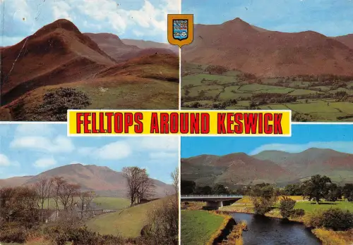 uk35201 felltops around keswick uk