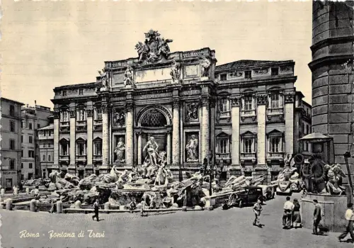 BG30903 Fontain of Trevi Roma Italy CPSM 14,5x10cm