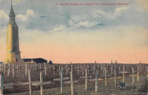 BF6479 notre dame de lorrette le cimetiere national france Frankreich