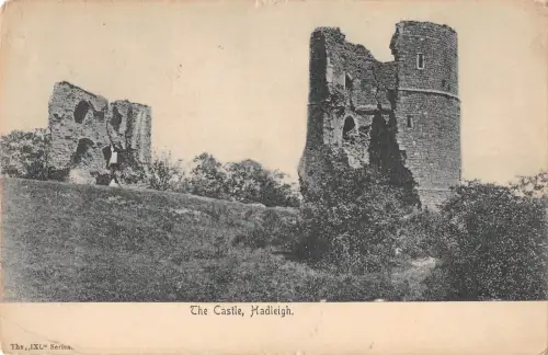 uk26877 the castle hadleigh real photo uk