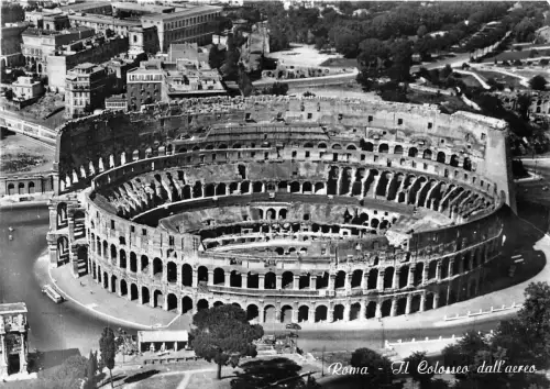 BR17811 Roma Il Colosseo dall aero italy