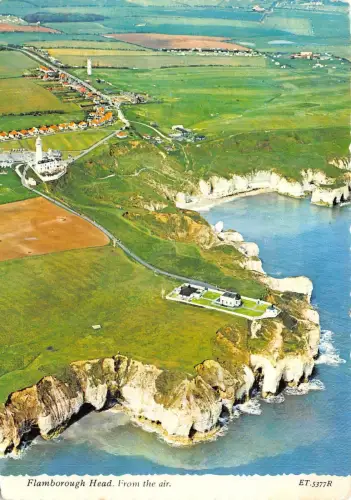 uk47300 flamborough head from the air uk