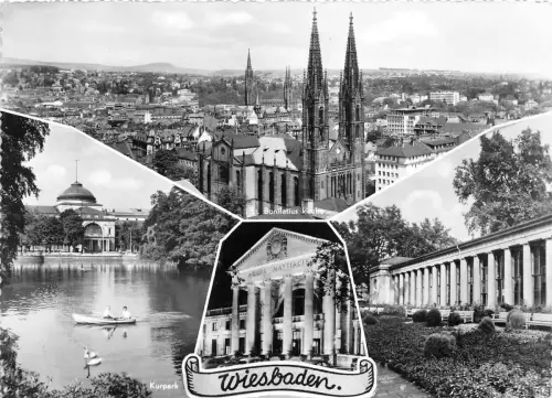 BG239 Wiesbaden Boot CPSM 14x9,5cm Germany