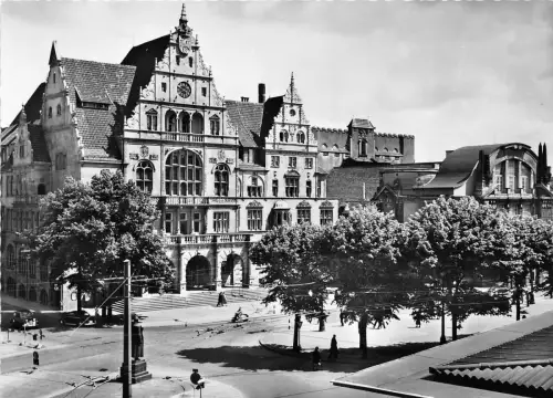 BG21665 bielefeld rathaus u stadttheater germany CPSM 14,5x9cm