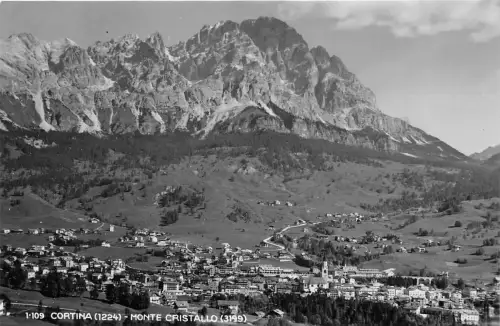 BG8237 cortina monte cristallo italy CPSM 14x9cm