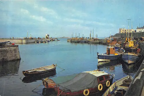 uk50588 seahouses harbour northumberland uk