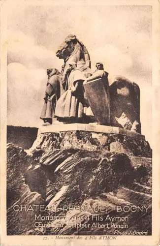 BF3719 Schloss Regnault Bogny Denkmal Frankreich