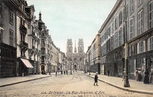 BR72569 orleans la rue jeanne d arc france