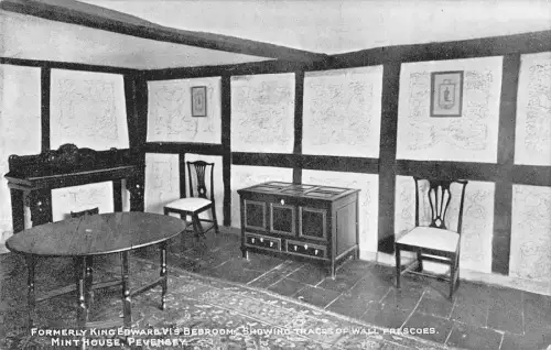 uk2710 king edward VIs bedroom pevensey uk