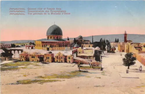 Lot176 Jerusalem Gesamtansicht Tempelgebiet Israel