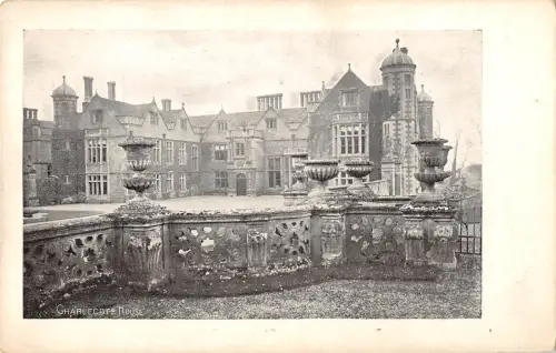 uk17920 charlecote house real photo uk