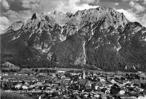 BG23849 mittenwald mit karwendel germany CPSM 14x9cm