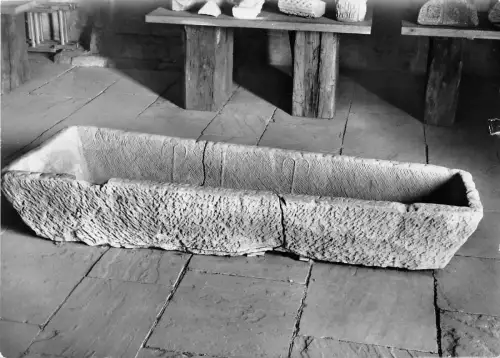 BG1611 lorsch lapidarium sogen sigfrieds sarkophag CPSM 14x9,5cm germany