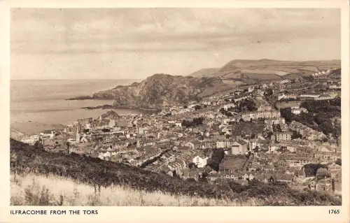 uk3056 ilfracombe devon real photo uk