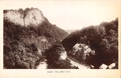 uk4139 high tor matlock real photo uk
