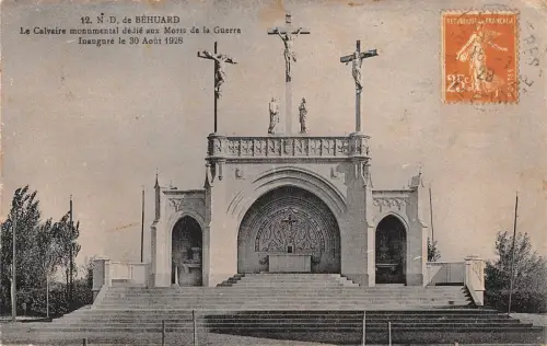 BF6985 N D de Behuard le calvaire monument dedie aux m france Frankreich