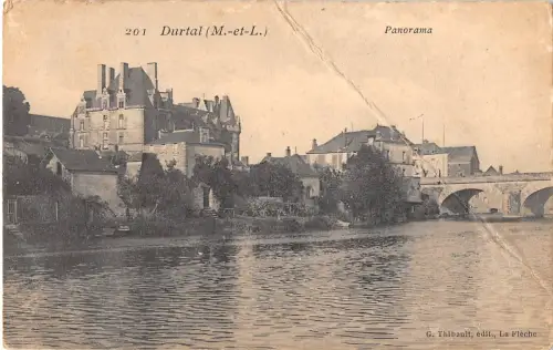 BF5869 durtal m et L Panorama Frankreich Frankreich