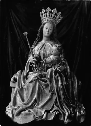 BG2353 klosterkirche fürstenfeld obb thronende madonna CPSM 14x9,5cm germany