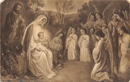 BF4642 Engel Heiliges Jesus Frankreich