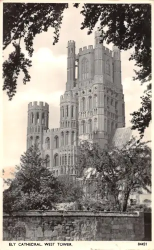uk321 ely cathedral real photo uk