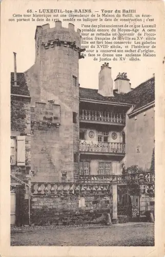 BF4794 luxeuil les bains tour du bailli france