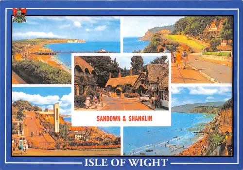 uk6132 sandown and shanklin isle of wight uk