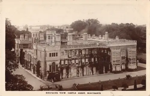 uk20652 birds eye castle ashby northants real photo uk