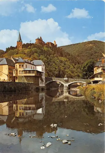 BR30369 Vianden Le Pont de l Our et le Chateau Luxembourg