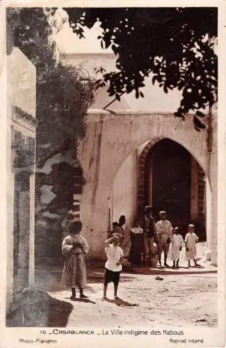 BR56934 Casablanca la ville indigene des Habous Morocco
