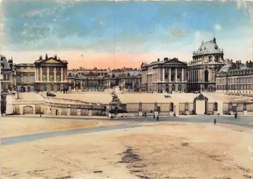 BR11204 Versailles Facade de palais france