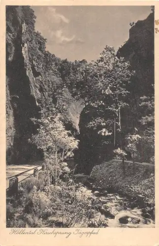 B98212 hollental hirschsprung jagerpfad germany