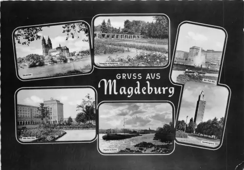 BG31452 gruss aus magdeburg germany CPSM 14,5x10cm