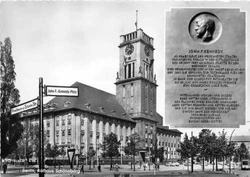 BG16164 berlin rathaus schöneberg john f kennedy germany CPSM 14,5x9cm