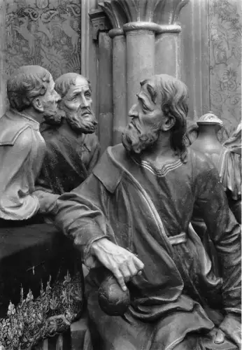 BG15778 Skulptur Postkarte Freiburg I Br Münster Deutschland CPSM 14,5x9cm