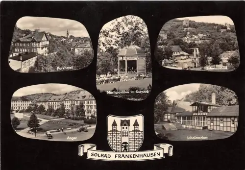 BG16684 Solbad Frankenhausen Inhalatorium Wutpark Hotel Germany CPSM 14,5x9cm