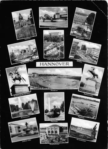 BG21627 hannover multi views germany CPSM 14,5x9cm