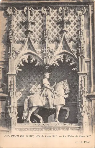 BF6594 chateau de blois aile de louis XII Frankreich Frankreich