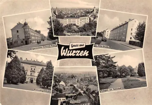 BG3648 wurzen gruss aus CPSM 15x9,5cm germany