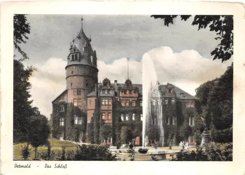 B37245 Detmold Das schloss germany
