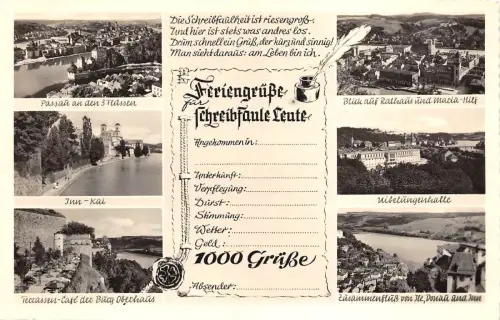 B69887 Frriengrusse Schreibfaule Leute Passau Germany