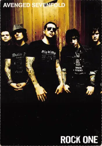 B57090 Avenged Sevenfold Musiciens Musiker Rock one