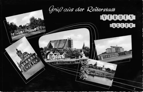 BG22831 gruss aus der reiterstaat verden aller germany CPSM 14x9cm