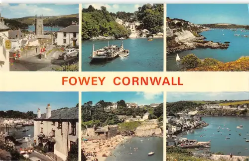 uk8743 fowey cornwall uk