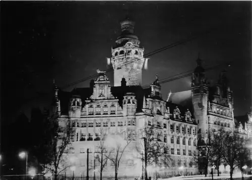 BG16064 Neues Rathaus Leipzig Germany CPSM 14,5x9cm