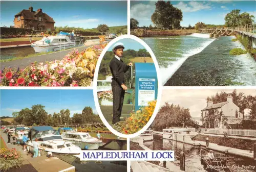 uk49201 mapledurham lock uk George Fielder