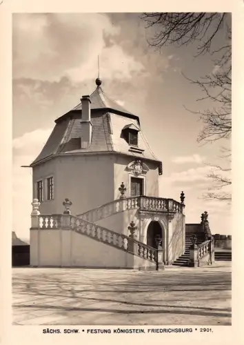 BG29285 friedrichsburg sachs schw festung königstein germany CPSM 14,5x10cm