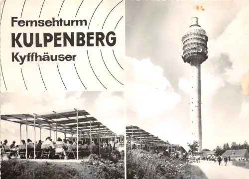 BG34053 fernsehturm kulpenberg kyffhauser germany