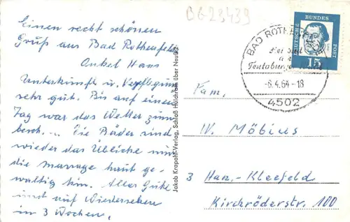 BG23439 Bad Rothenfelde Multi Views Germany CPSM 14x9cm