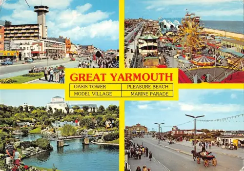 BR89617 Great Yarmouth Oasis Tower Marine Parade UK