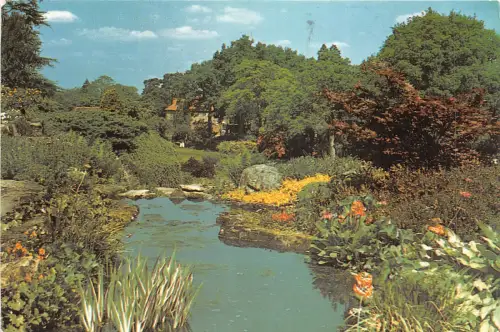 uk45417 rock garden wisley surrey uk